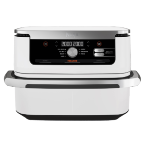 Airfryer  Foodi FlexDrawer DualZone AF500, 2470W, 10.4L, 7 funcții de gătit, alb Ninja airfryer ninja af500eu