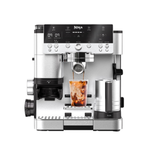 Espressor semi-automat 3in1 Luxe Cafe Premier ES601, cold brew, inox Ninja Espressor semi-automat 3in1 Luxe Cafe Premier ES601, cold brew, inox Ninja