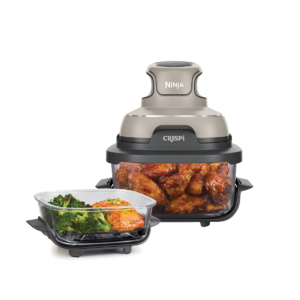 Airfryer portabil CRISPi 4 în 1 FN101, 1700W, 3.8L/1.4L, recipient sticlă, crem Ninja Airfryer portabil CRISPi 4 în 1 FN101, 1700W, 3.8L/1.4L, recipient sticlă, crem Ninja