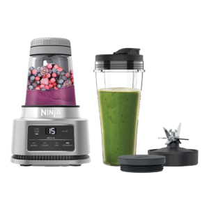 Foodi Power Nutri Blender 2 în 1 CB100, 1100W, 0.7L/ 0.4L, 4 programe Auto-iQ Ninja Foodi Power Nutri Blender 2 în 1 CB100, 1100W, 0.7L/ 0.4L, 4 programe Auto-iQ Ninja