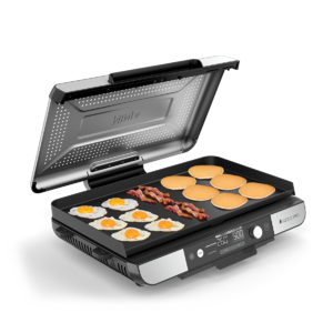 Grătar de interior Sizzle Pro XL GX101, 1800W, 2 zone de gătit Ninja Grătar de interior Sizzle Pro XL GX101, 1800W, 2 zone de gătit Ninja