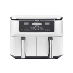 Airfryer  Foodi DualZone AF400, 2470W, 9.5L, 6 funcții de gătit, alb Ninja