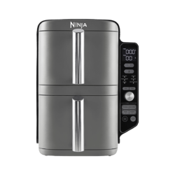 Airfryer  Double Stack XL SL400, 2470W, 9.5L, 6 funcții de gătit, gri Ninja