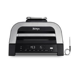 Gratar electric de INTERIOR și AIRFRYER Foodi XL AirGrill DG551, 40°- 260°C, 1760W, 6 funcții Ninja