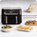 Airfryer  Foodi Max DualZone AF451, 2470W, 9.5L, 6 funcții de gătit, negru Ninja