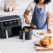 Airfryer  Foodi DualZone AF400, 2470W, 9.5L, 6 funcții de gătit, negru Ninja