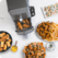 Airfryer  Double Stack XL SL400, 2470W, 9.5L, 6 funcții de gătit, gri Ninja