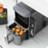 Airfryer  Double Stack XL SL400, 2470W, 9.5L, 6 funcții de gătit, gri Ninja